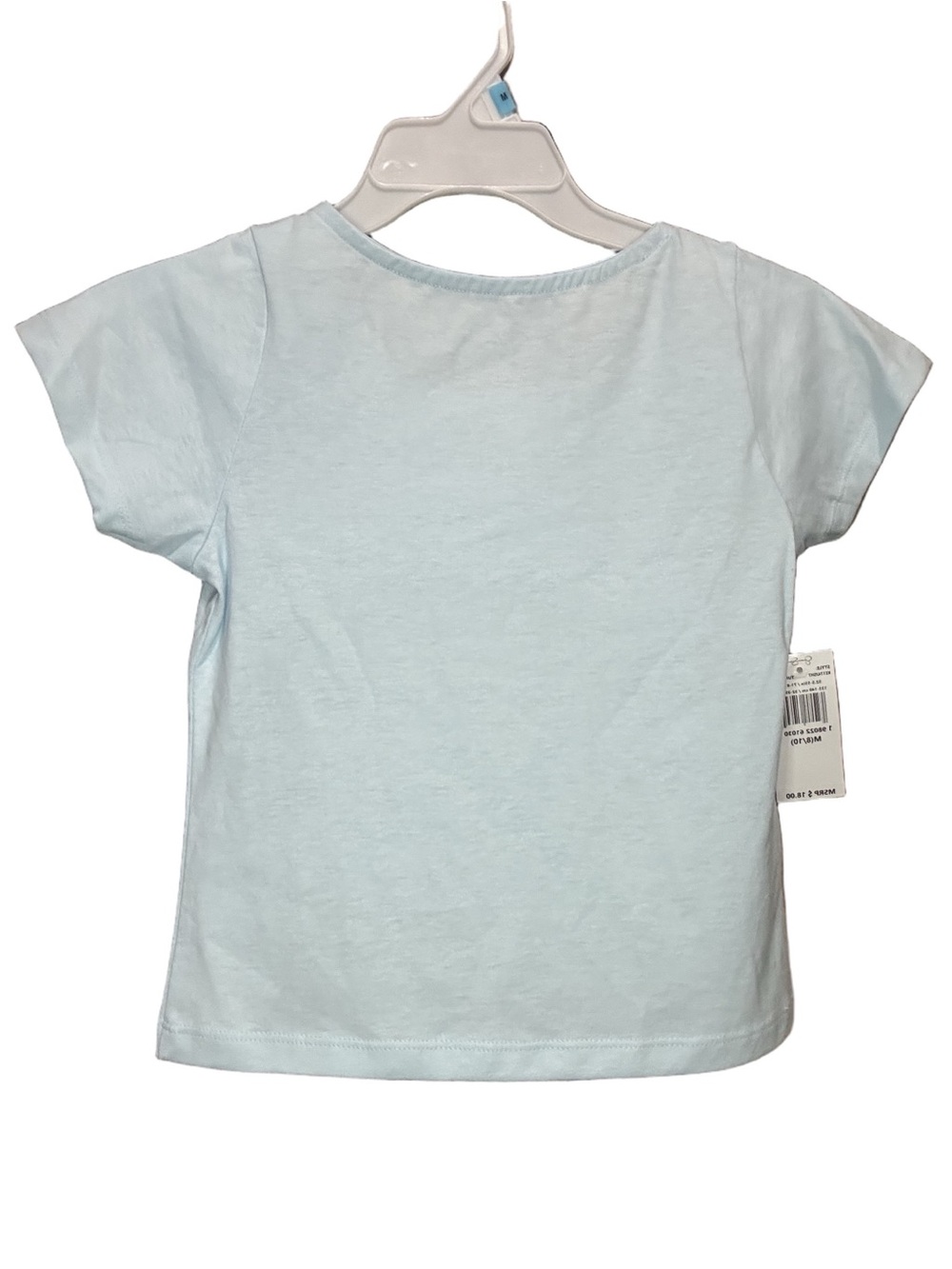 Girls Light Blue Bow Graphic Tee Jessica Simpson - Picture 2 of 3
